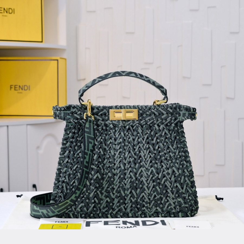 F**di top handle bags